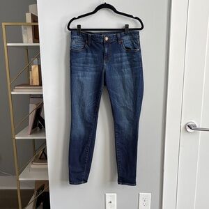 Kut from the Kloth Deep Blue Skinny Jeans